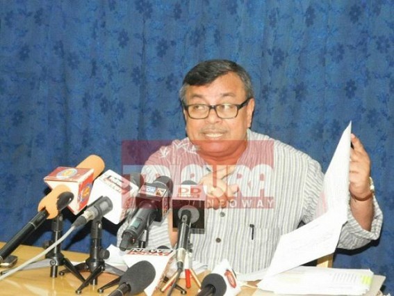 Congress MLA brings bundles of allegations against Tripura CPI-M Govt